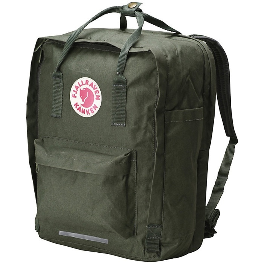 forest green 17” laptop kanken